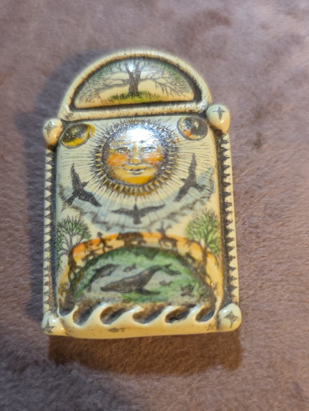 Vintage "All Connected" Brooch By Rachel Badeau